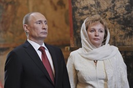 Vợ chồng Tổng thống Nga bất ngờ ly dị 